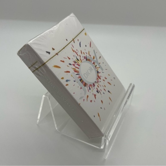 Sapphire Dior Bundle Sealed Deck of Cards and Velvet Trousse Pouch Bag - Picture 9 of 10